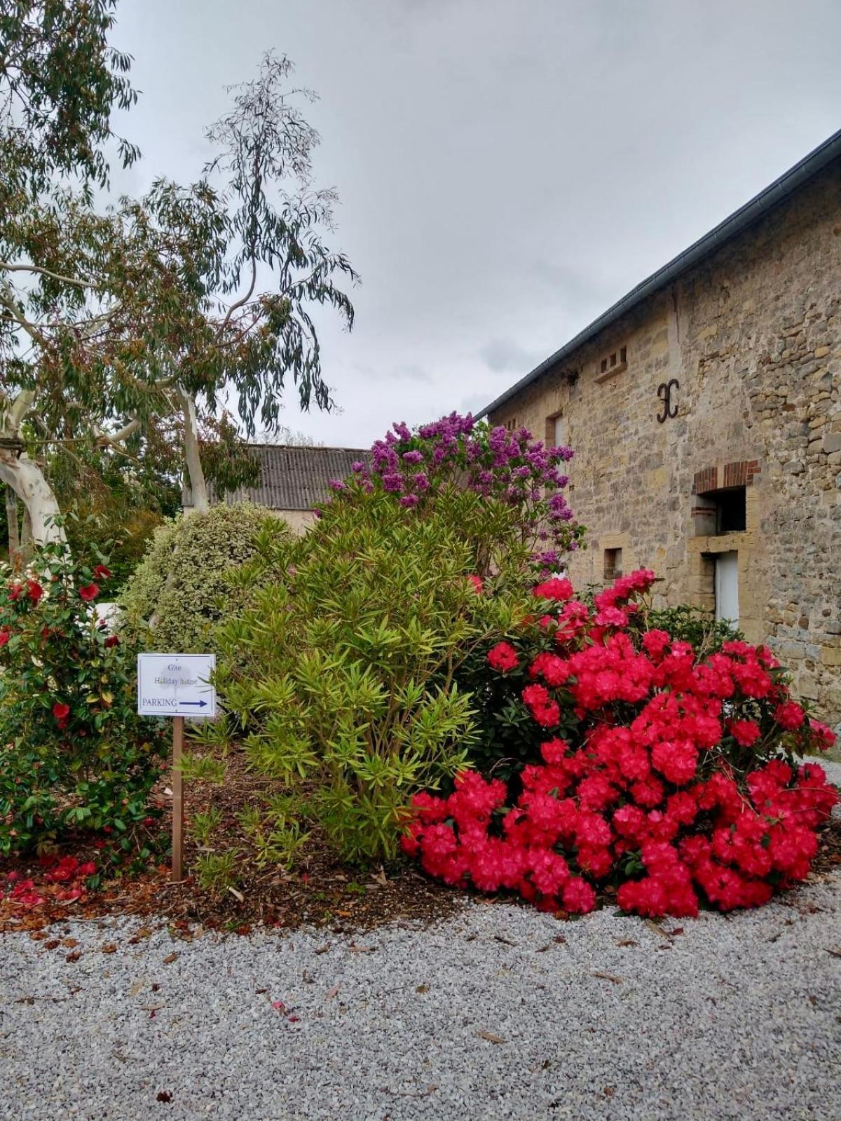 Maison 2 chambres avec espace extérieur privé et petit-déjeuner en supplément - fait-maison et produits locaux Vierville-sur-Mer Exterior foto
